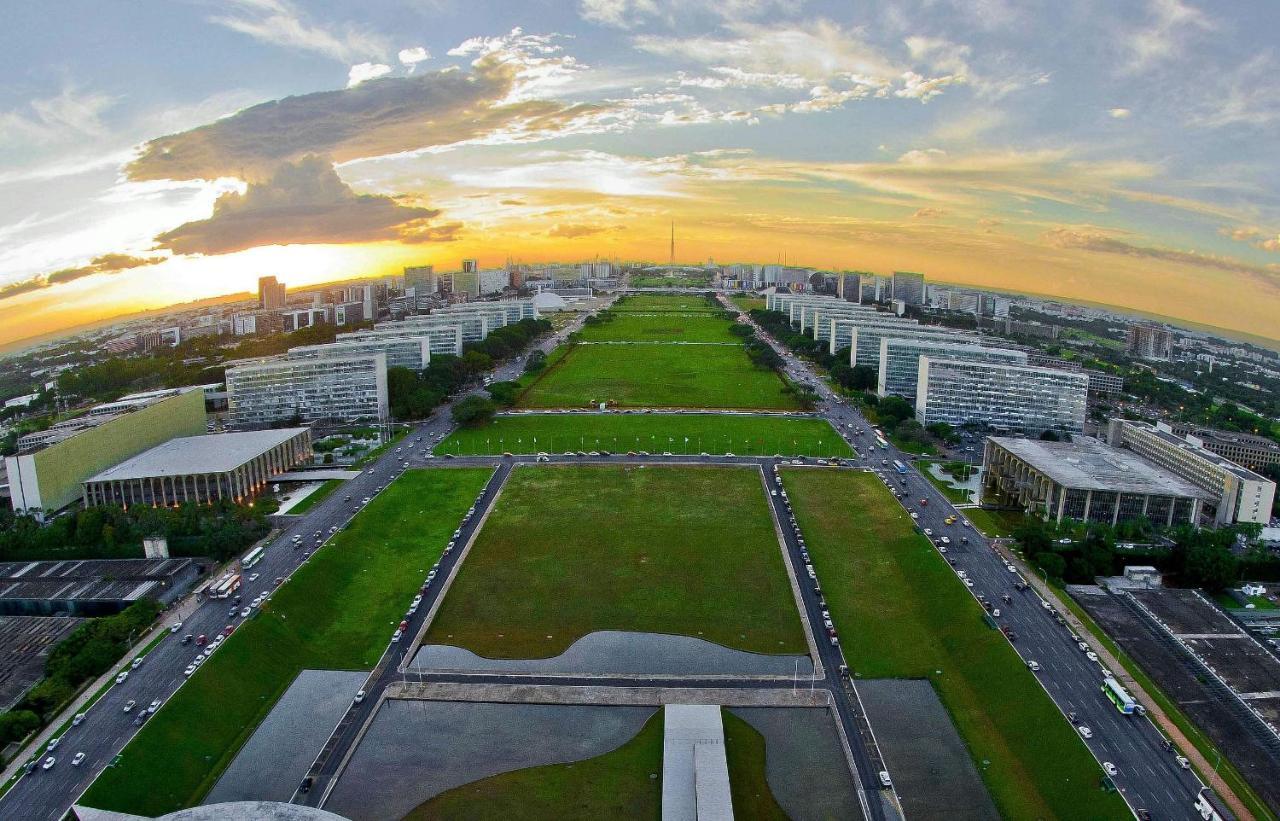 V1005 Flat 10º Andar Com Vista Para Esplanada Brasilia Exterior foto